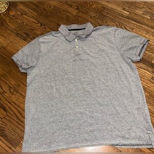 St. John's Bay Light Gray Polo Shirt